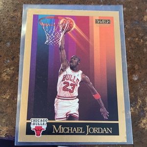 Michael Jordan and David Robinson Skybox Trading Cards 1990